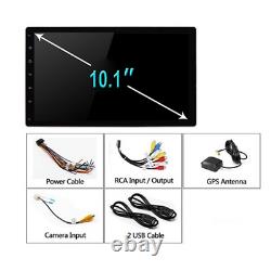 1din 10.1in Android 9.1 Voiture Stéréo Radio Gps Navigation Fm Wifi Bluetooth Player