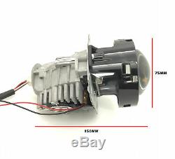 2 X 3 Complet Bi-led Retrofit Projecteurs Suaire Objectif Halo Comme Xenon Hid Blanc