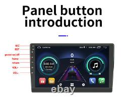 2din 10.1in Voiture Stereo Radio Bluetooth Gps Wifi Fm Lecteur Mp5 Android Chef D'unité