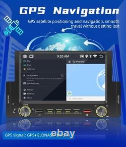 6.2en 1din Radio Car Bluetooth Lecteur Wi-fi Gps Usb Tête D'unité Carplay Android 32g