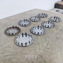 8 CAPUCHONS DE ROUE ROSTYLE POUR FORD ESCORT CORTINA CAPRI CONSUL GRANADA RS Mk1 Mk2 Mk3