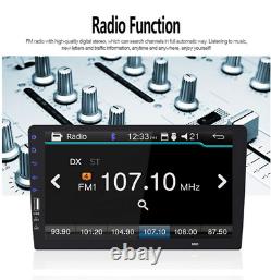 9in Single Din Touch Écran De Voiture Radio Bluetooth Lecteur Mp5 Fm Stéréo Mirror Link