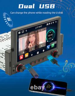 Android 10.1 1DIN GPS de voiture NAV Radio Dash Cam Lecteur Bluetooth avec caméra à 12 LED