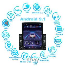 Android 9.1 9.7in Car Dash Stereo Radio Gps Navigation 1+16 Go Wifi Bt Avec Appareil Photo