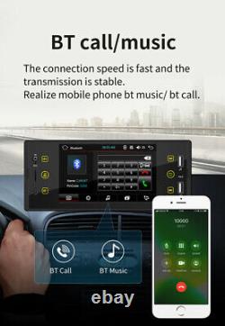 Autoradio Bluetooth Audio MP5 à écran tactile 1 Din de 5 pouces et récepteur FM