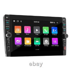 Autoradio Bluetooth Radio MP3 avec Wi-Fi Double 2 Din pour voiture avec navigation Android 9 pouces