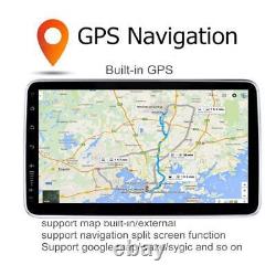 Autoradio GPS Navi WIFI FM MP5 avec caméra Android 9.1 simple DIN de 10 pouces pour voiture