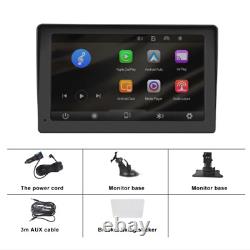 Autoradio de voiture 7 pouces sans fil avec Apple Carplay, Android Auto, écran tactile portable, Bluetooth et FM
