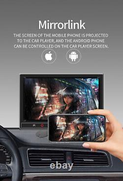 Écran LCD HD de 7 pouces avec lecteur Apple Carplay FM pour la vue arrière de la voiture.