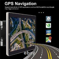 Écran Tactile De Voiture 10po Android 9.1 Stereo Radio Gps Wifi Mirror Link Player 1din