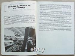 Ford Rallye Sport Partenaires De Performance Catalogue 1972-3 Escort Capri Cortina Taunus