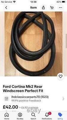 Kit Ford Cortina MK2 2 portes comprend les éléments sur l'image