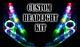 Led Rgb Head Light Halo Angel Eye Drl Retrofit Bluetooth Universelle Personnalisée