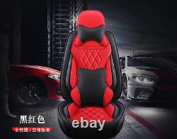 Nouveau 5d Luxury Pu Leather Car Seat Cover Full Surround 5-seat Protector Coussins
