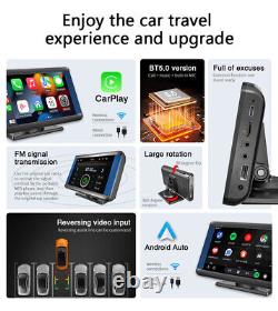 Portable Écran Tactile 7in Wireless/wired Apple Carplay Car Mp5 Player