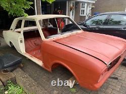 Projet d'origine RHD de Ford Cortina Mk2 Two Door 1600GT de 1968