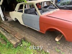 Projet d'origine RHD de Ford Cortina Mk2 Two Door 1600GT de 1968