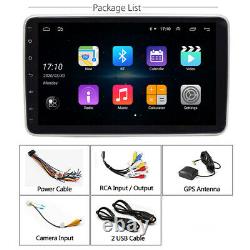 Rotatable 10.1-in Car Stereo Radio Gps Navigation Wifi Android 9.0 1din 2 Go 32 Go