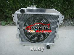 Ventilateur Radiateur Alu Pour Ford Escort 1600 Capri Mk2/mk3 Gecp Cortina Ohv 1.3/1.6/2.0