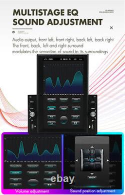 Voiture Stereo Radio Gps Bluetooth Wifi Usb Aux Fm Mirror Lien Android 9.0 Lecteur